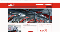 Desktop Screenshot of cbl-logistica.com